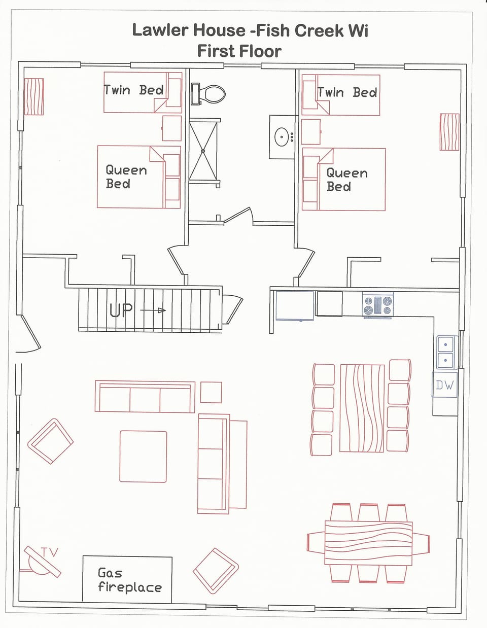 1st Floor, floor plan 