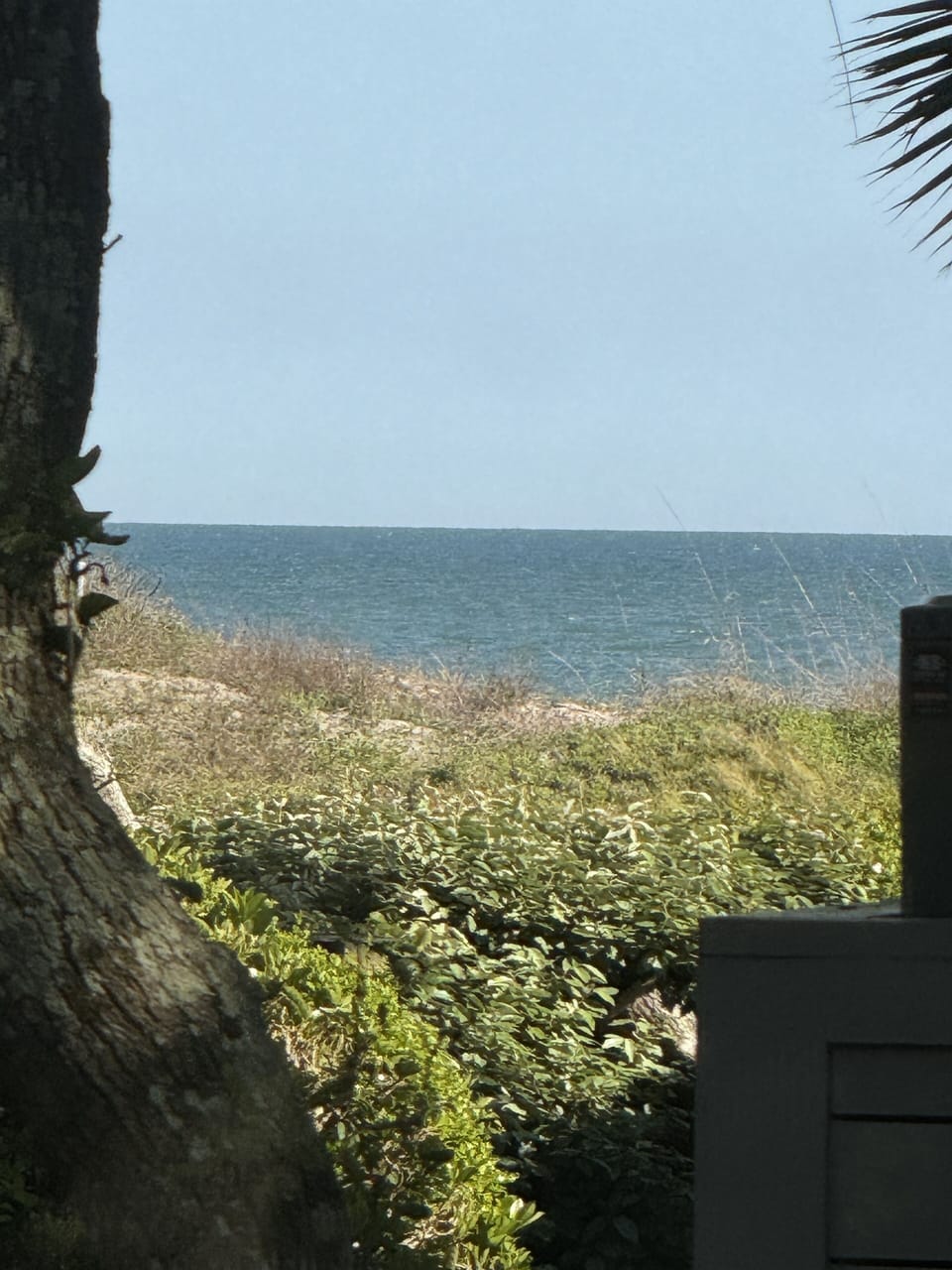 Ocean view from back of the home.