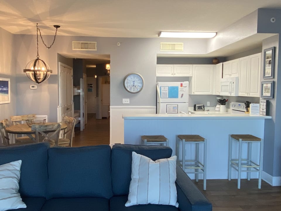 Spacious and open floor plan.