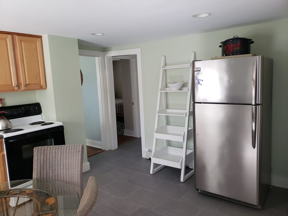 Kitchen with new flooring