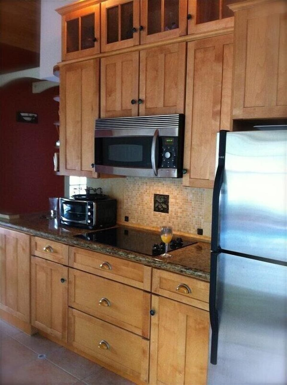 the lovely kitchen