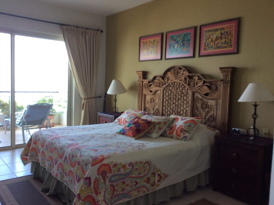 Master Bedroom with view of the ocean