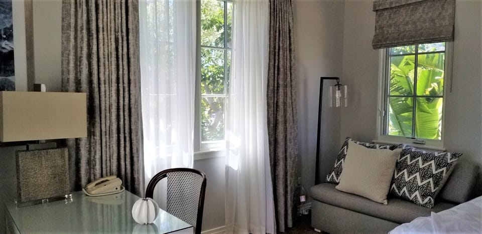 King Suite with Desk and twin pull out sleeper Chair