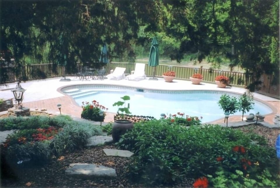 Private in-ground pool