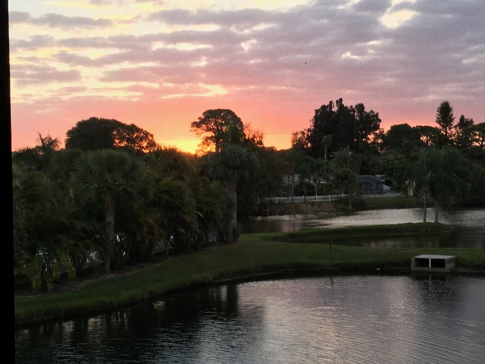Sunrise view from your lanai. 