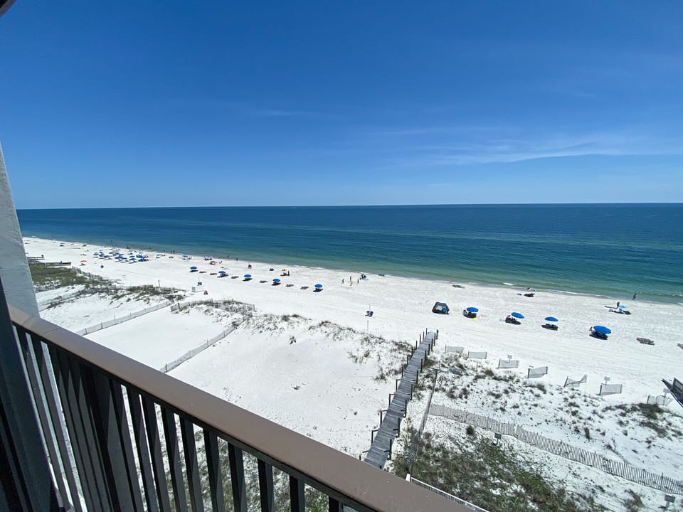 View from condo balcony