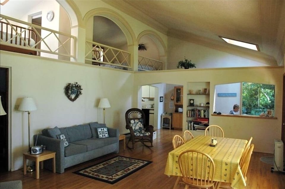 Living room of main house