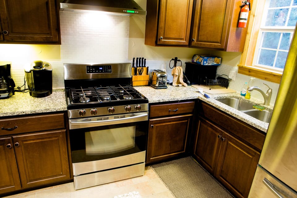 gas range and stove