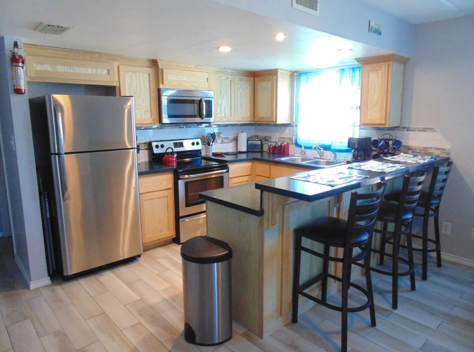 Well equiped kitchen
