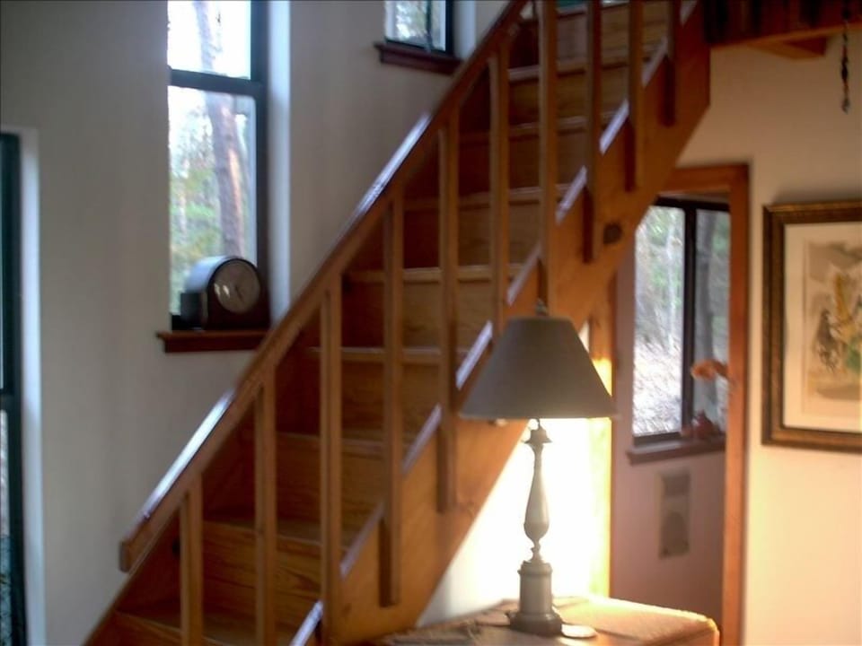 These steep stairs are not for the faint of heart though very accessable.