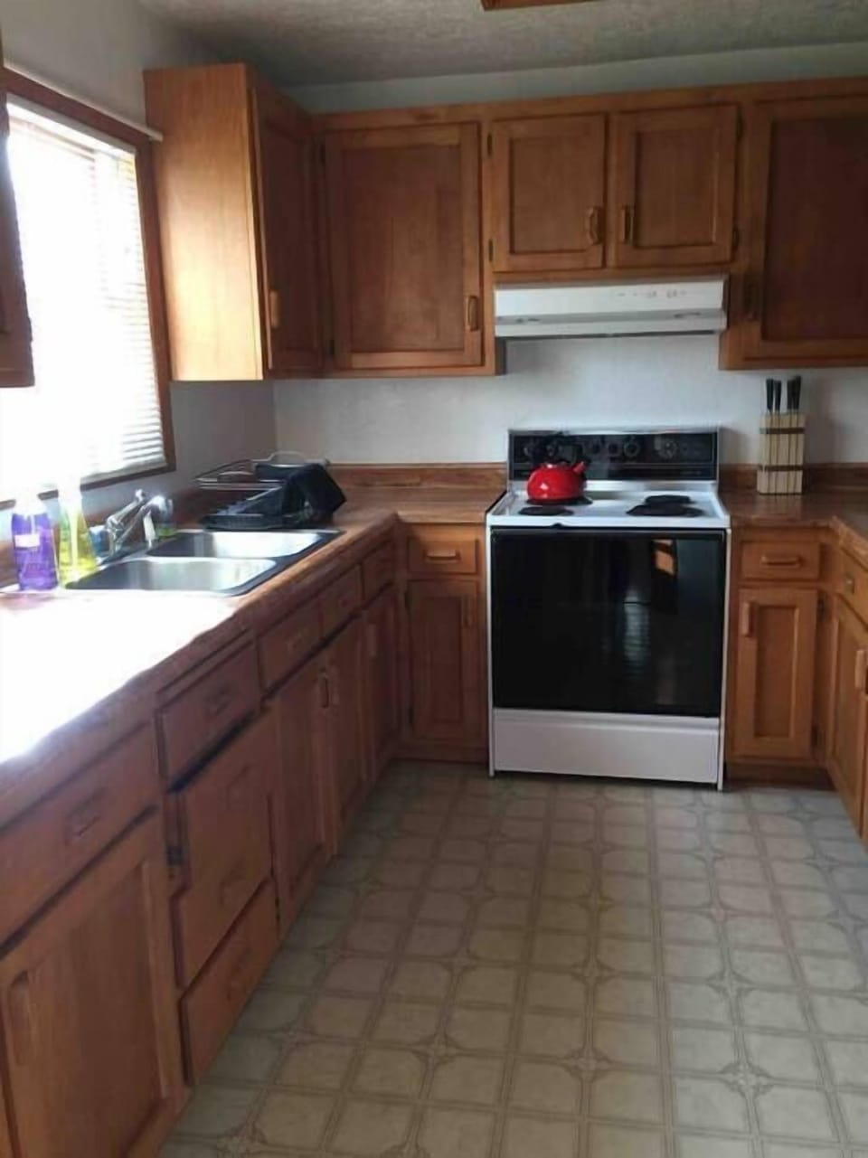 Very spacious kitchen