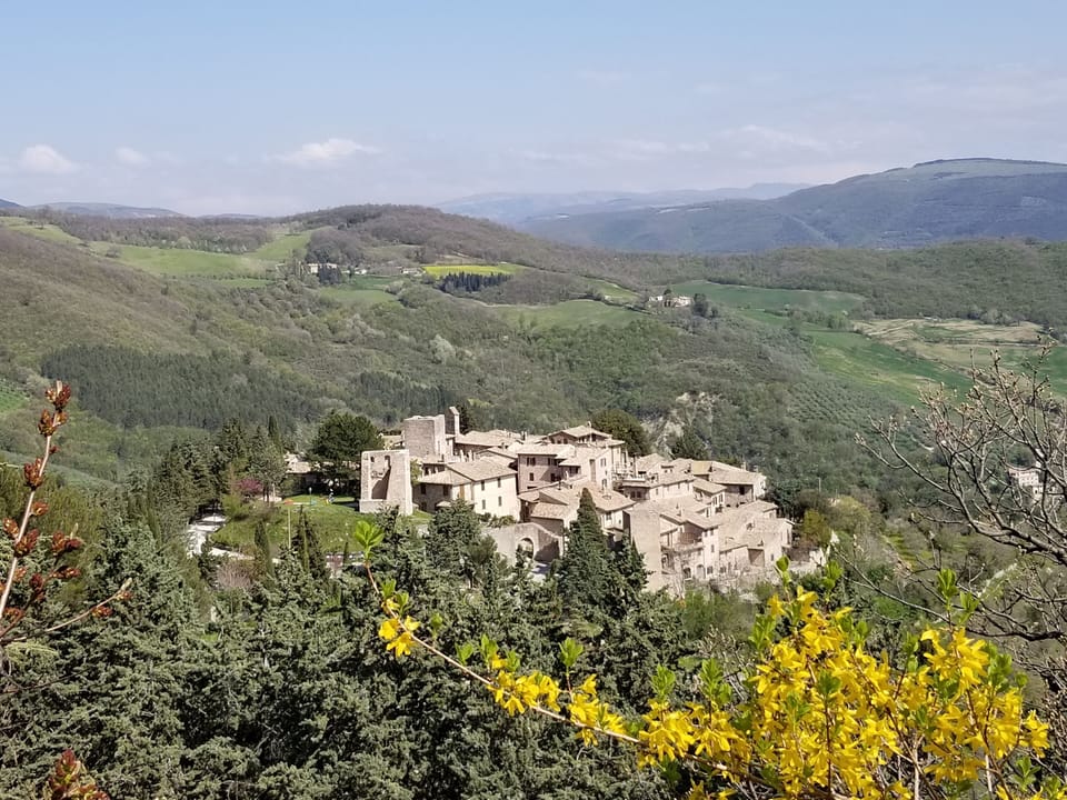 Nearby charming Collepino village