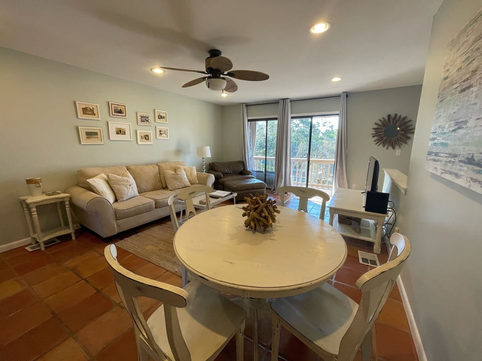 Upstairs living area. 