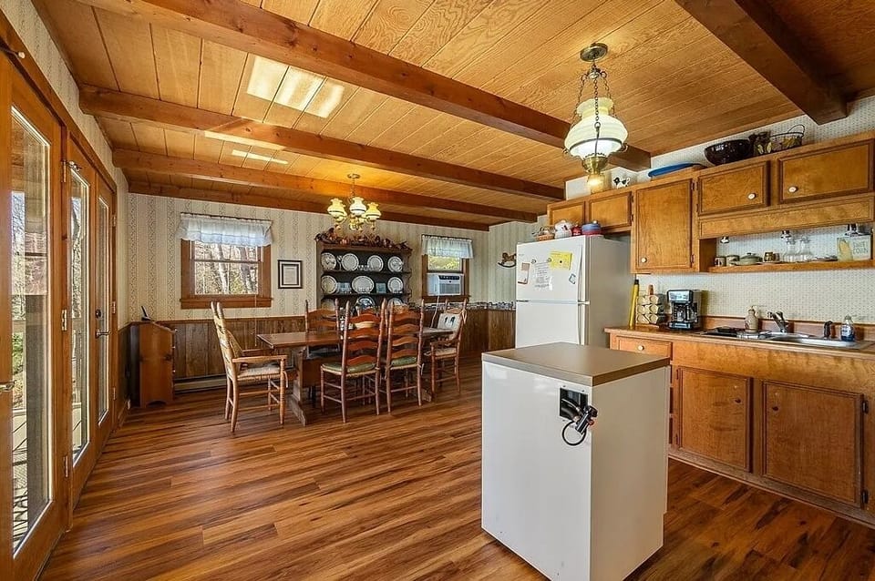 Kitchen and dining room