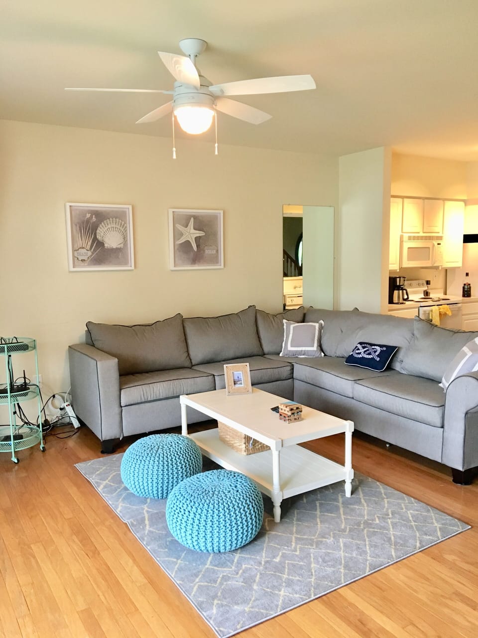 Walk out onto the patio from the light and airy Living Room