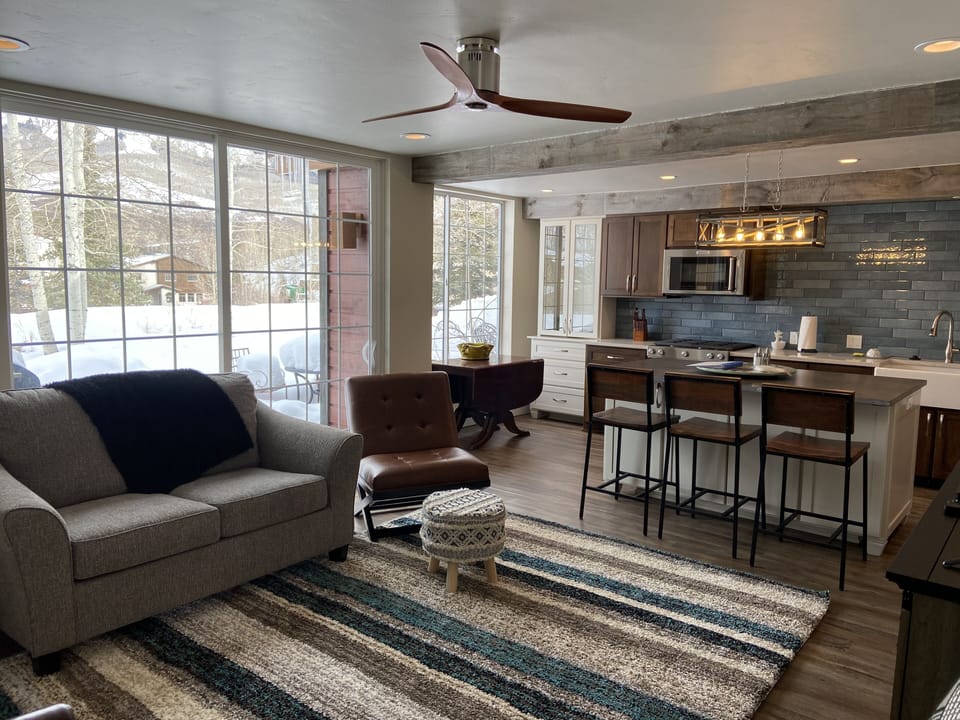 Our newly remodeled beautiful living space!