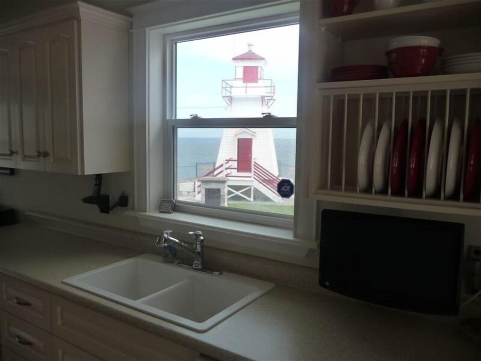 View from kitchen