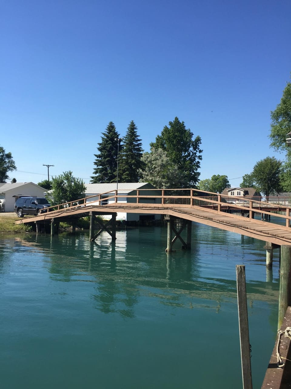 Bridge over canal
