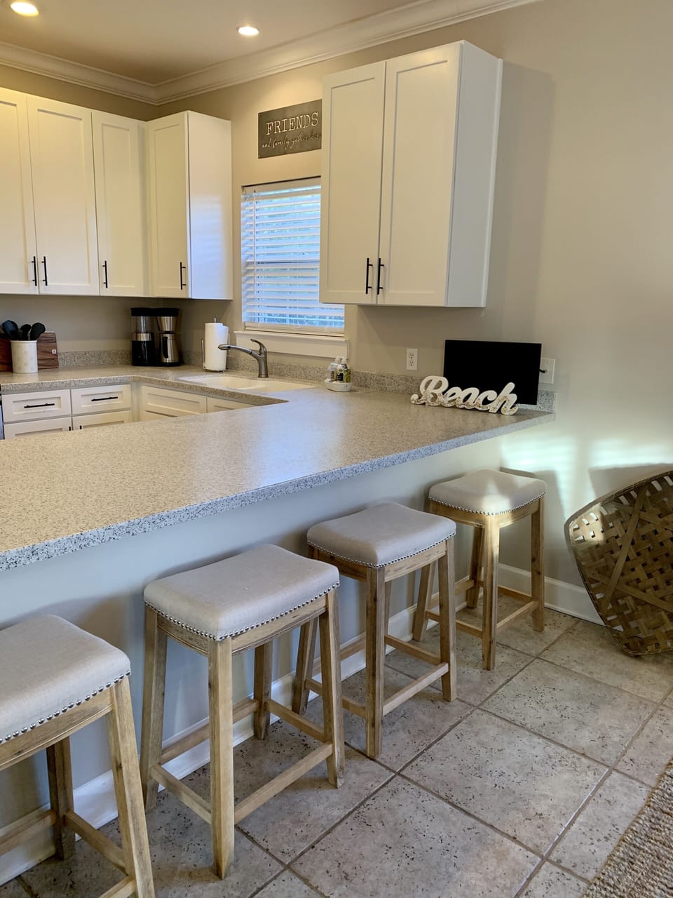 Kitchen Island seats four