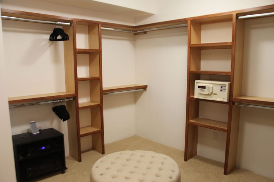 Master closet