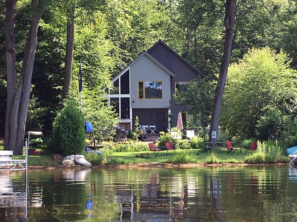 View from the cove in July