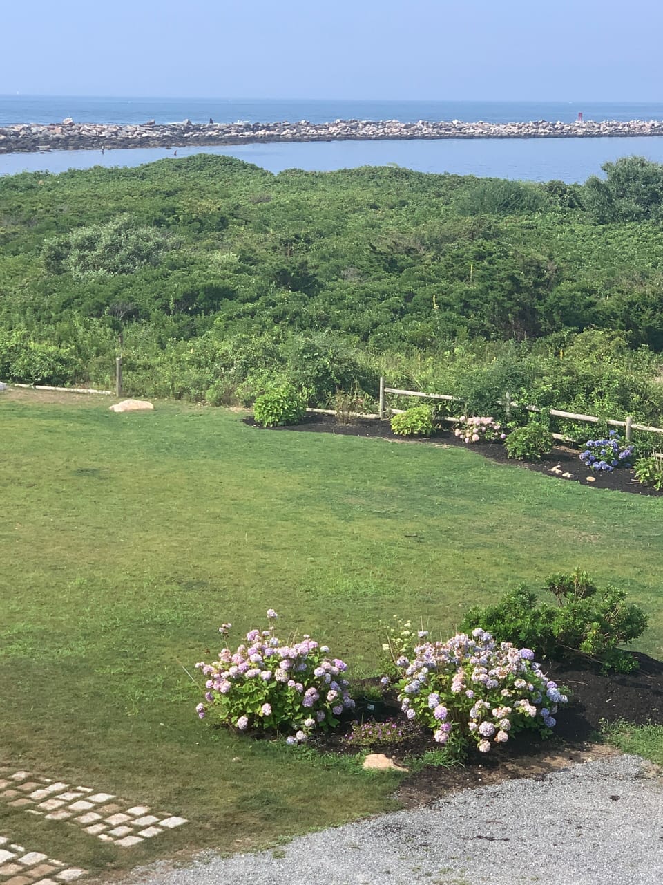 Big private yard