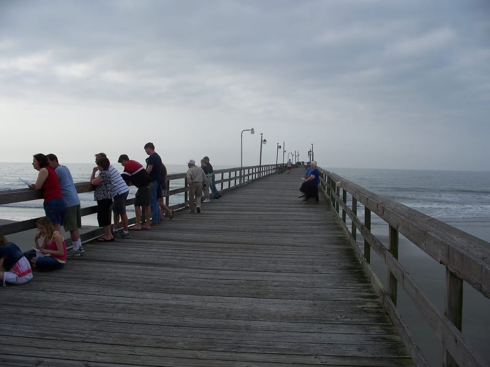 Fishing from Pier