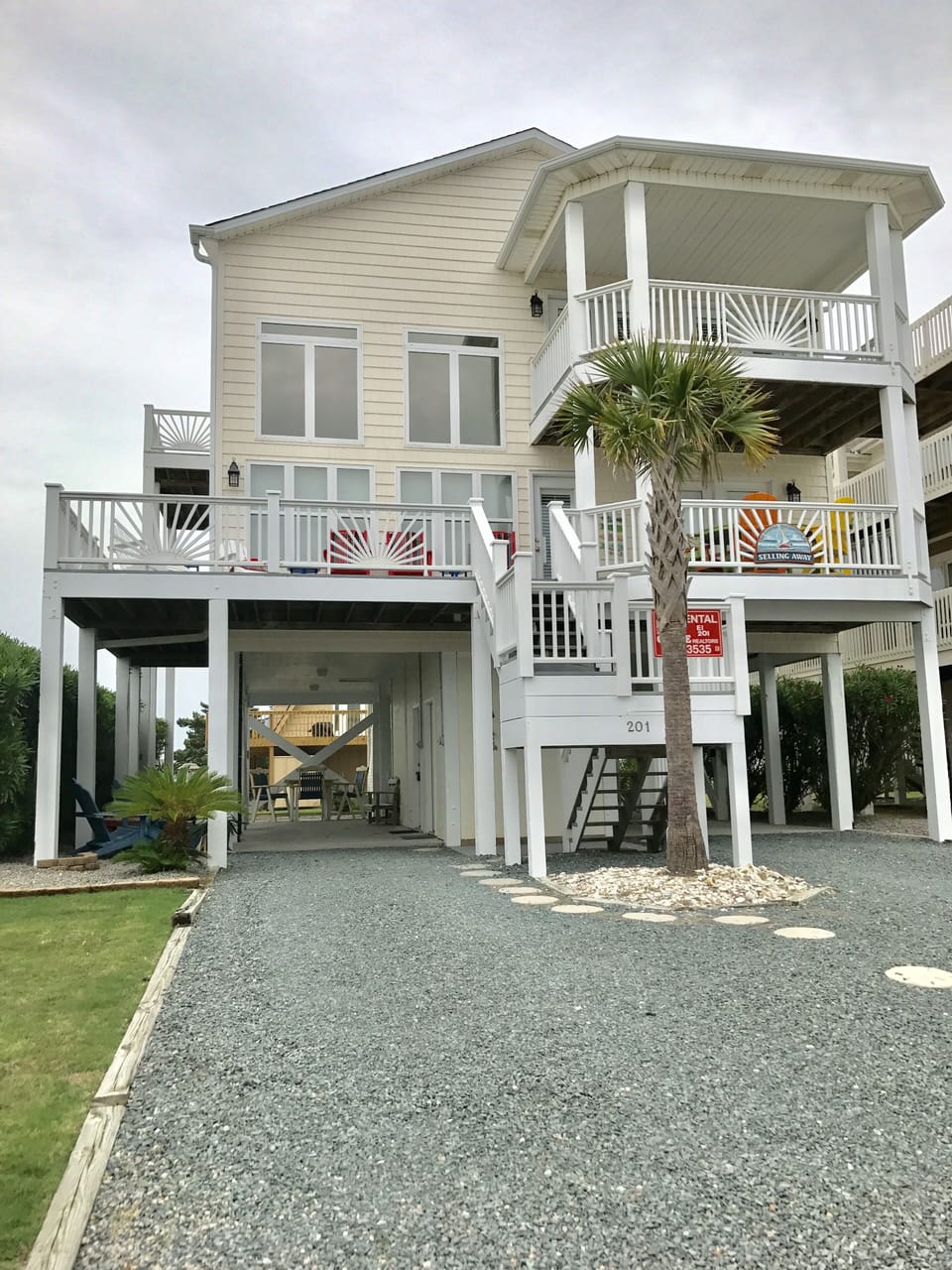 Covered decks and plenty of sun deck space available for enjoying the outdoors