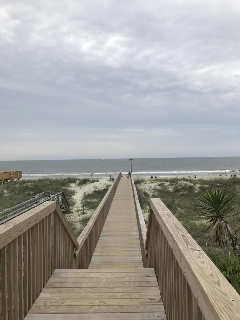 public access offers boardwalk to the ocean