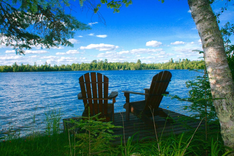 Frazer Bay and Front of Cabin Lake View
Sunset Dock
