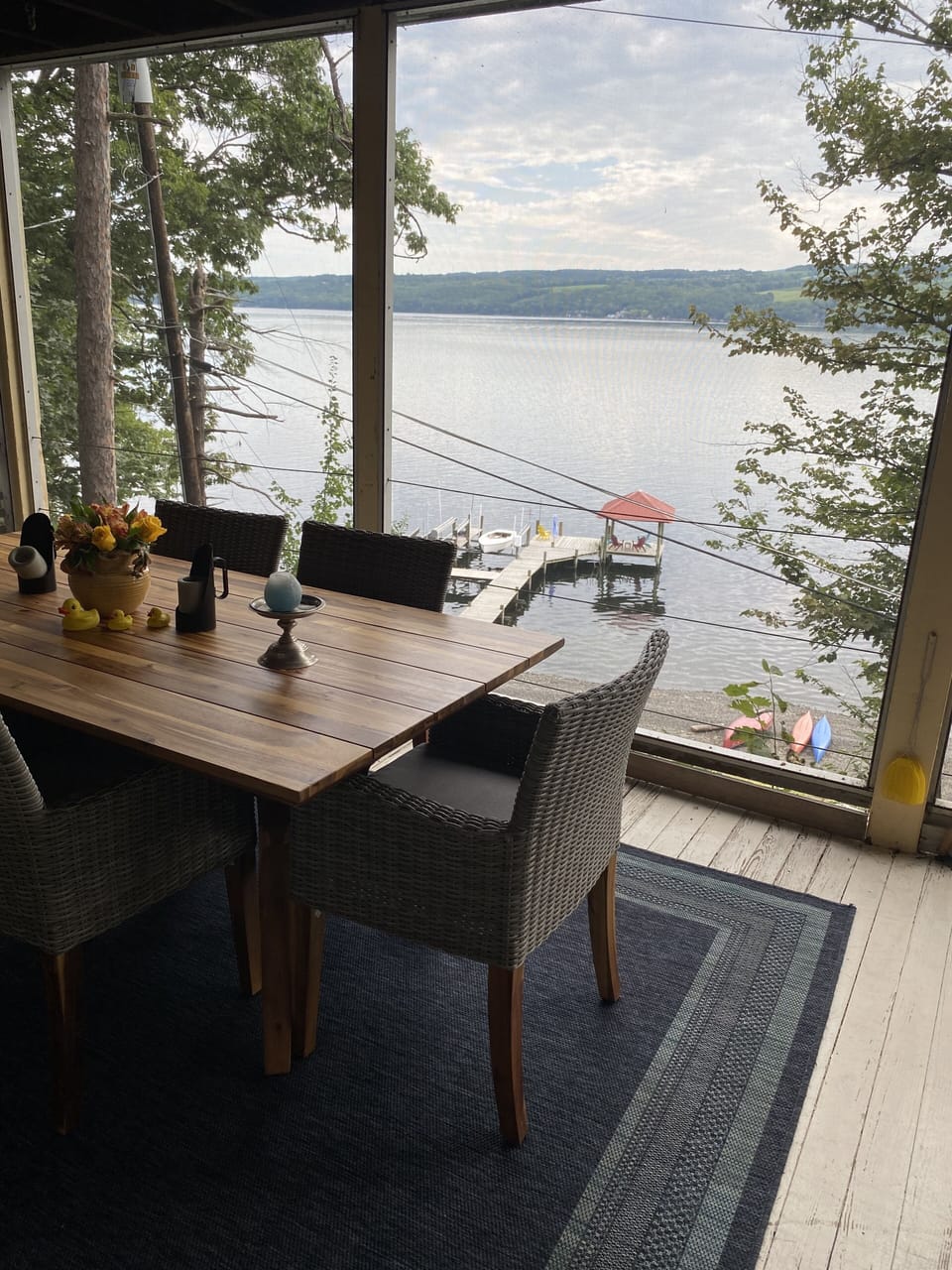 Porch Dinning area.