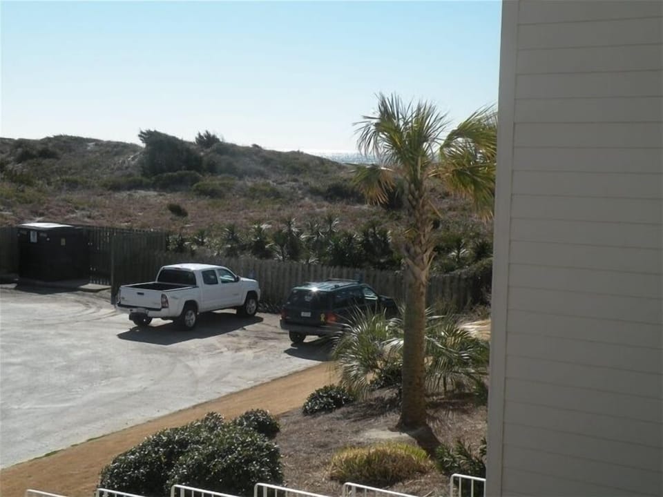 A view from the balcony...