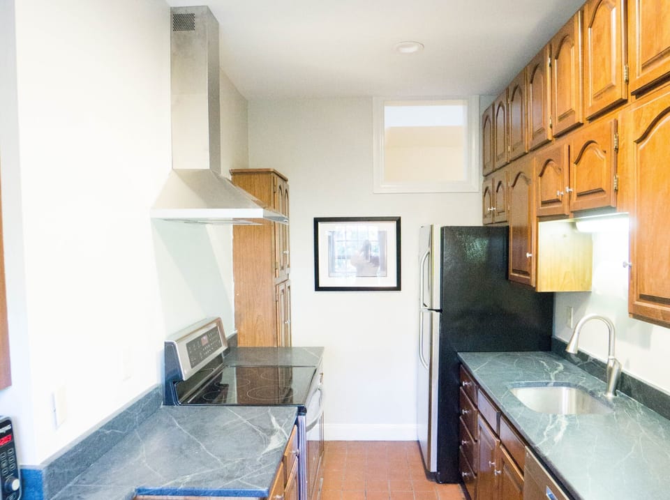 Galley Kitchen off of Living Room (Lower Level)