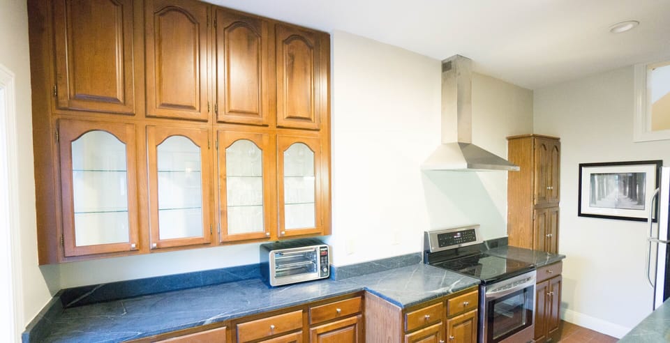 Galley Kitchen off of Living Room (Lower Level)