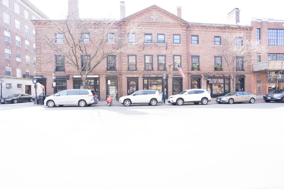 Exterior of Building (Located above Post Office)