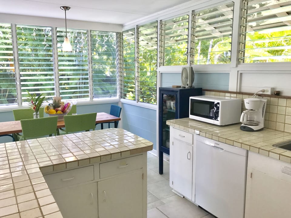 Kitchen to dining area..
