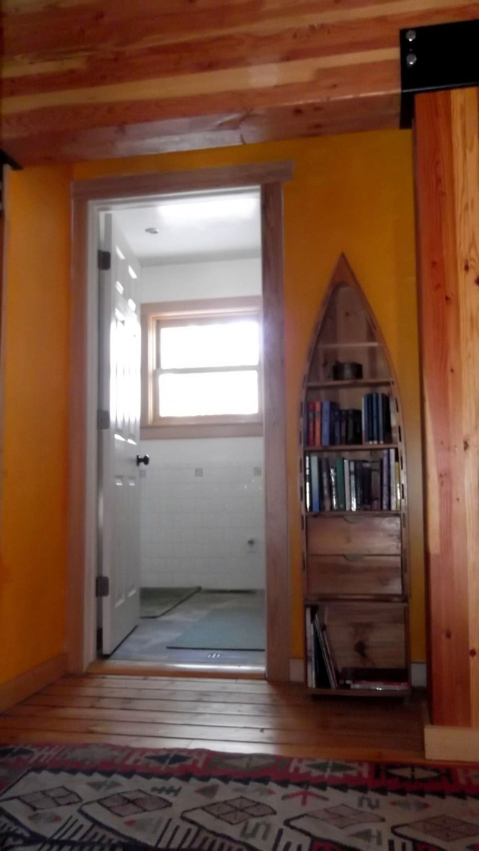 Up stair bath room with shower 