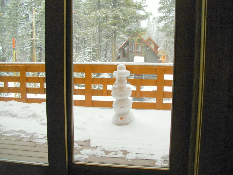 Large front deck