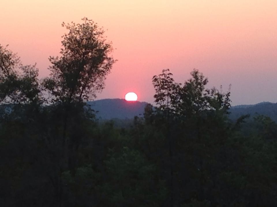 Summer Sunset from the deck