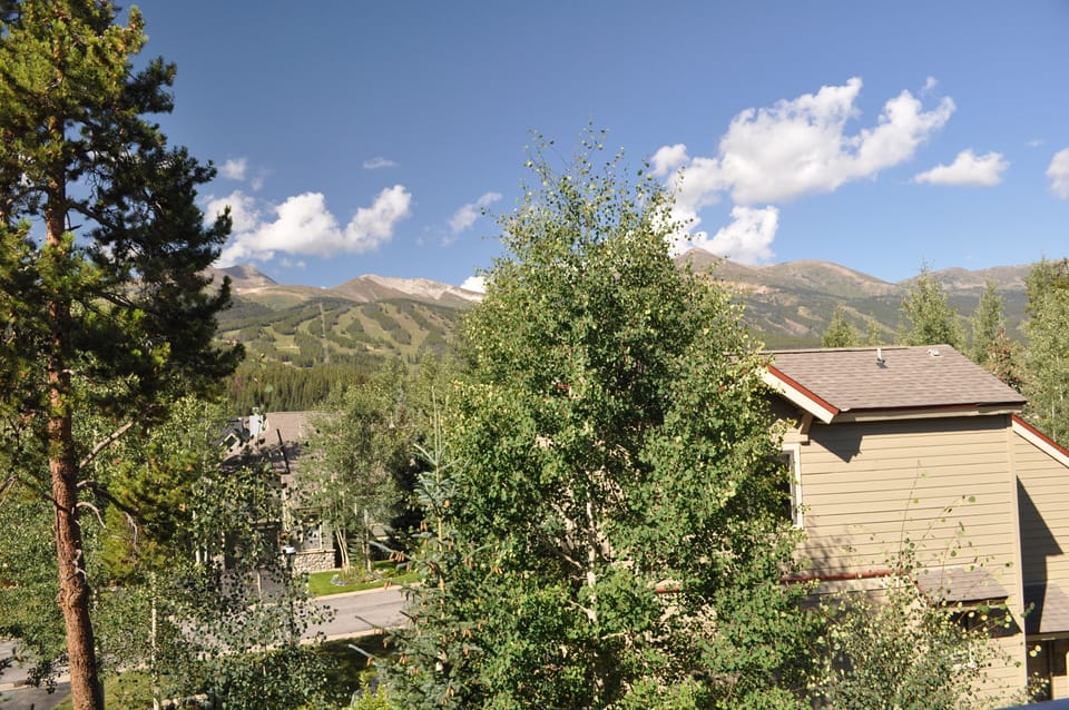 View from top floor master deck.