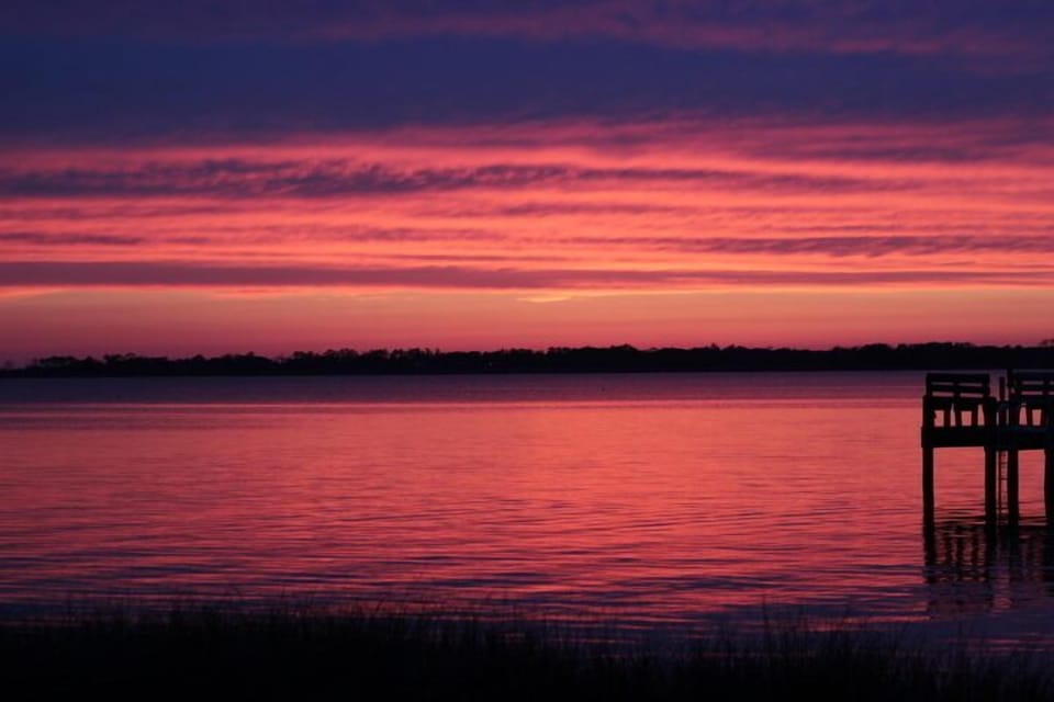 Sunset at sound