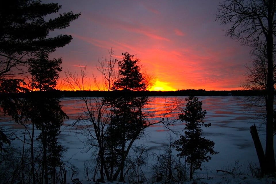 Sunset at Beaver Lake