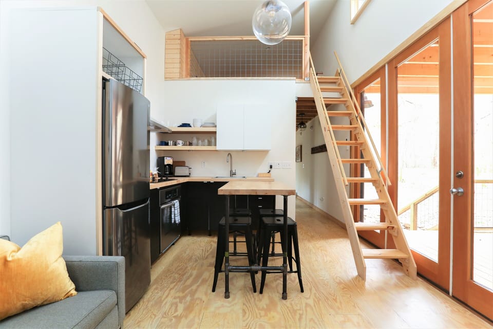 Spacious open floor plan with loft 