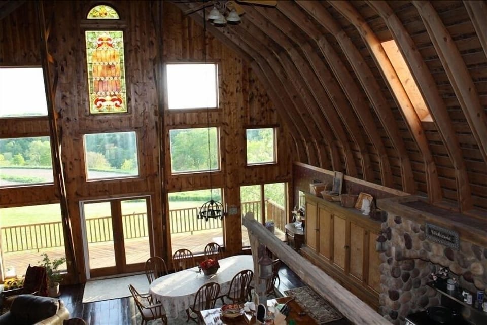 The great room...two dining areas, sitting area, and large gathering kitchen.