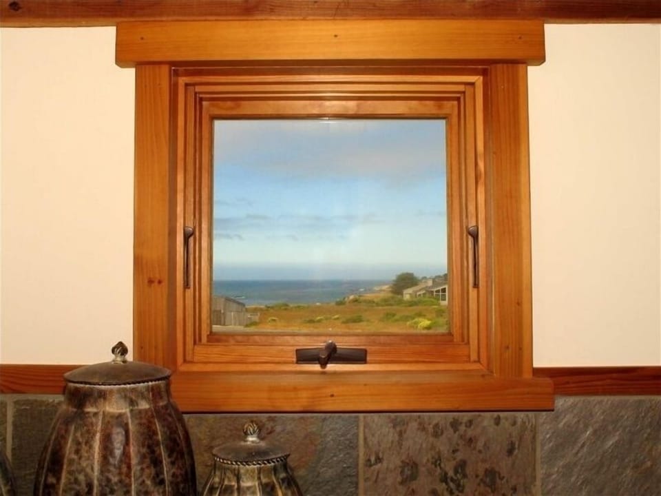 A Framed View From A Unique and Unforgettable Coastal Vacation Home