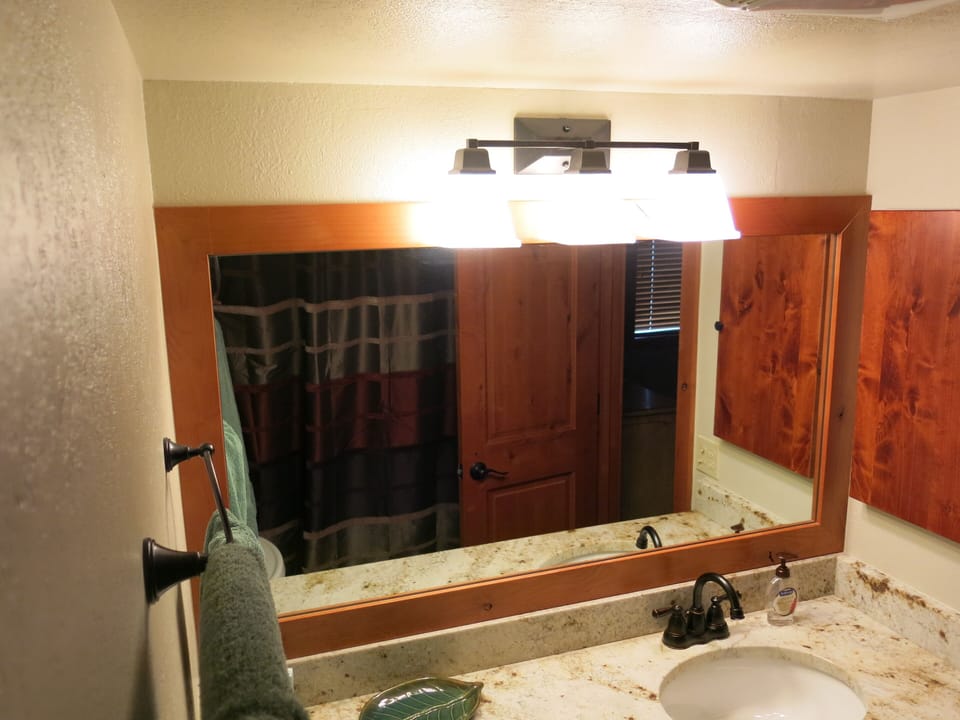 Newly remodeled bathroom