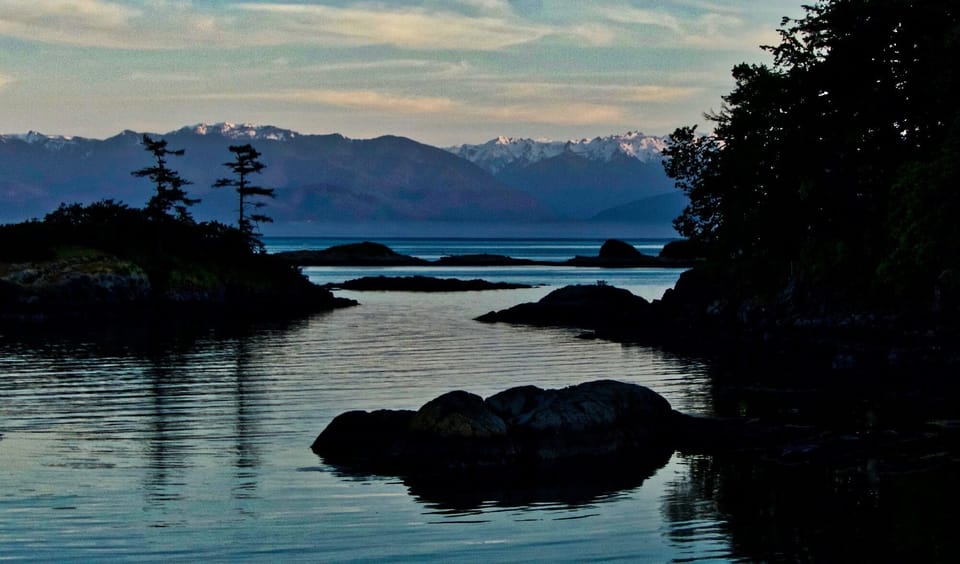Dusk over Parry Bay - Courtesy of Ed Lucas