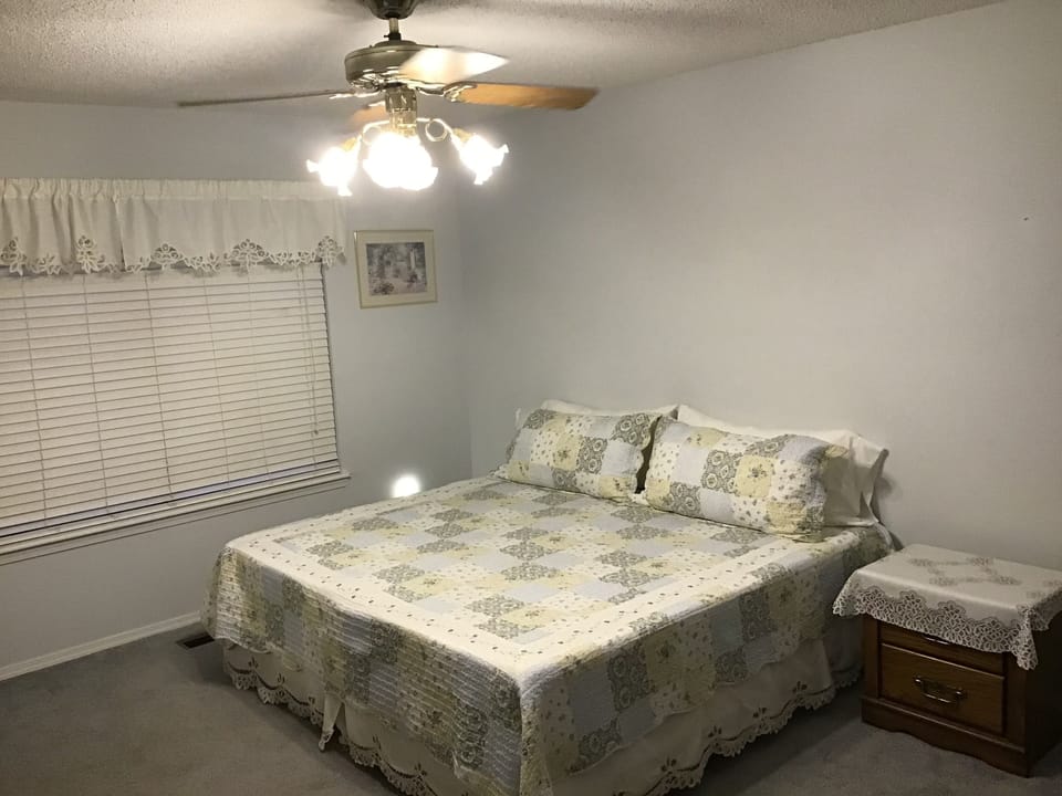 Bedroom 3 on main floor set up as small king 