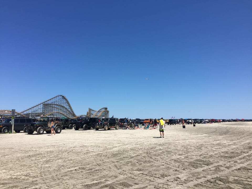 Jeep Beach Invasion!