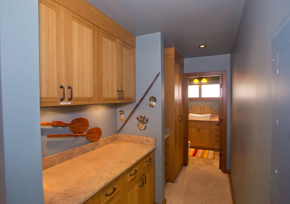Hallway to Powder Room